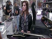 Latina Rockstar Lilith Having Sex With The Pawnshop Owner