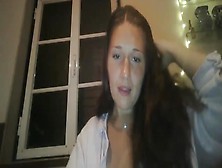 Cute Busty Webcam Girl Masturbating