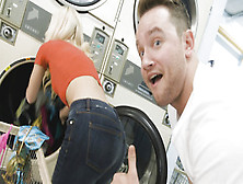 Laura Bentley Got Seduced And Fucked At Laundry Room