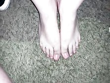 Jizzed Compilation On Bbw Hispanic Toes (Cum On Foot) (Pink1)