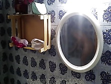 Spying On My Stepsister In The Shower,  Voyeur Cam