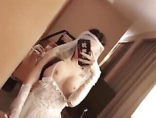 This Asian Ladyboy Bride Cums For You