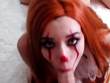 Redhead Teen Ginger Elle Gives A Pov Blowjob