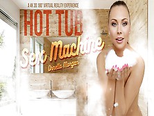 Ornella Morgan In Hot Tub Sex Machine - Vrbangers