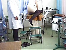 Medical Exam With Hidden Camera On Asian Chick