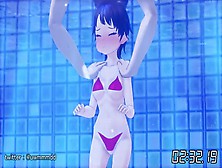 Anime Girl Held Down Underwater