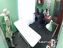 Redhead Patient Bangs Doctor In Office