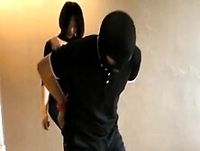 Dominant Japanese Whore In Foot Fetish Action