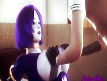 3D Hentai - Raven Boobjob And Fingering - Japanese Manga Anime Porn
