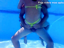 Underwater Sex With Wife In Pool