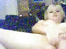 Chubby Blonde Toy Fucking Wet Vagina