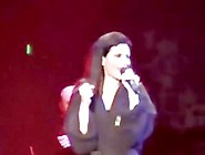 Laura Pausini No Panties Nice Boobs