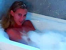 Bubble Bath Blow Job - Huge Facial!