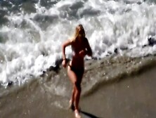 Beach Caught On Hidden Camera