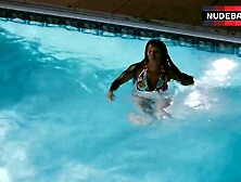 Tasha Smith In Bikini In Pool – Jumping The Broom