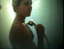 Blonde In The Shower - Hidden Cam