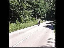 Outdoor Bitch Screwed By A Biker