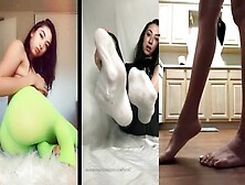 Amateur Beauties Showing Off Their Sexy Feet And Toes In A Compilation