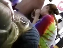 Two Women Got A Huge Cum Shot In Their Faces After Intense Oral Pleasure Job They Gave