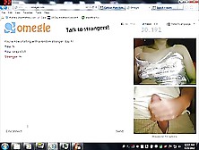 Omegle Cum For Lady In Lingerie