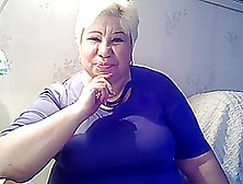 Fat Granny Excitng Her Self And Sucking Her Nipples Part 1