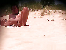 Shaved Pussy Nudist Young Milf Beach Voyeur Hd Video