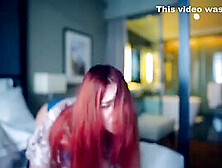Stunner Redhead Cant Stop The Orgasms