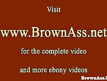 Brown Booty Nubian Bouncing On Hard Cock