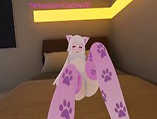 Lewd Catgirl Gets 4 Orgasm Denied (Frustraded Squirming And Moaning) Vrchat