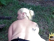 Pulled Amateur German Banged Outdoor In Public Place