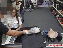 Hot Stewardess Fucked By The Pawn Man In The Toilet Roo