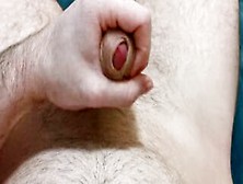 Gigantic Creampie On Bushy Masculine Dude.