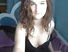 Cutie On Cam Playing A Game