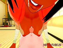 Bleach - Point Of View Yoruichi Boobjob & Fellatio - Animated 3D