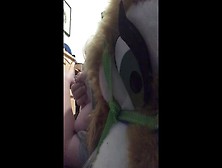 Just A Furry Playing With Her Tits