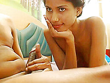 Amateur Desi Teen Girl Gives Blowjob On Webcam