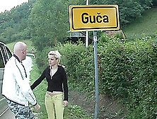 Two Serbian Women Hitchhiking
