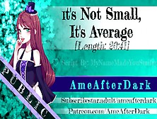 It's Not Small It's Average [Dick Appreciation Audio]