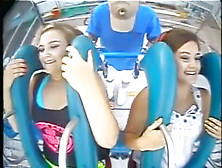 Oops Ginormous Melons & Udders In Roller Coasters (Compilation)
