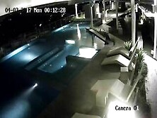 Outdoor Sex Caught On Security Camera Part 2