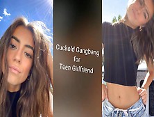 Great Cuckold College Girl Gangbang