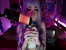 Attractive Whore Doing Asmr Eating Sounds Like A Chunky F*ck