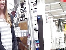 Another Blowjob & Facial In Home Depot?
