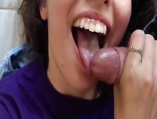 My Girlfriend From Erasmus Has Hot Milk For Breakfast.  Cum In Mouth And Swallow It