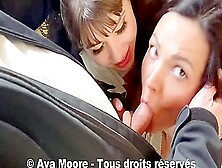 Ava Moore And Luna Rival Sucking On A Walker P3