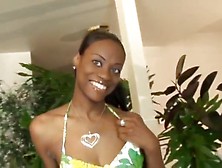 Lovely Amatrice Ebony First Porn