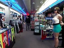 Kelly Divine Is Tied And Humiliated In A Store