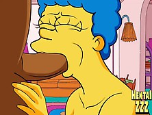 Marge Blows A Ebony Meat (The Simpsons)