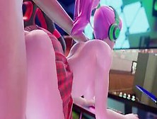 Overwatch Dva Doggystyle While Playing Valorant