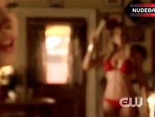 Laura Vandervoort Sexy In Red Bikini – Smallville